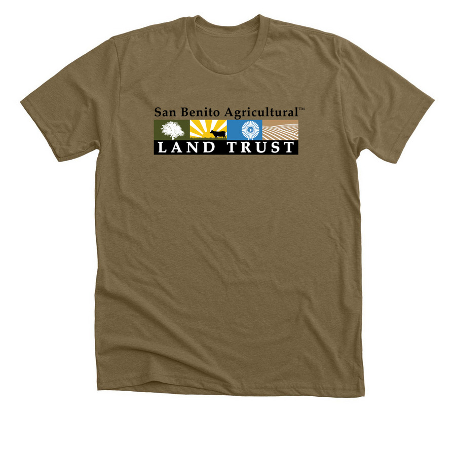 San Benito Agricultural Land Trust, a Heather Olive Premium Unisex Tee