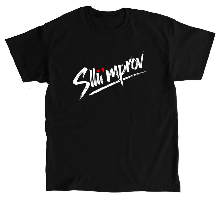 Black Slli'mprov tee, front