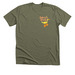Fluffy, a Heather Olive Premium Unisex Tee