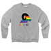 Ram Pride, a Athletic Heather Premium Heavyweight Crewneck Sweatshirt