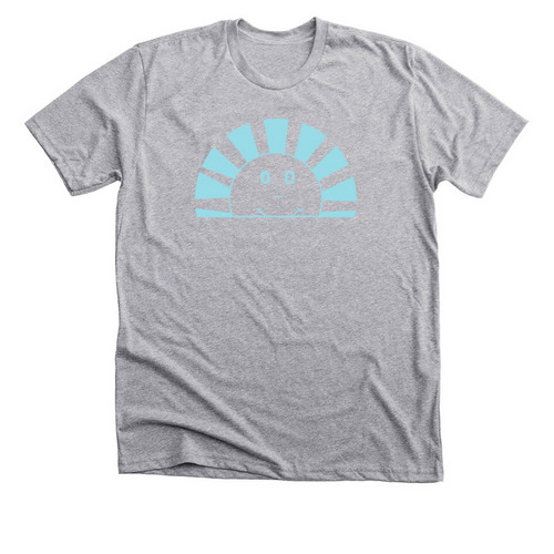 BRING OUT THE SUN, a Athletic Heather Premium Unisex Tee