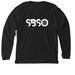 Long Sleeve & Light weight Hoodies Light Logo, a Solid Black Blend Premium Long Sleeve Tee