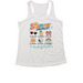 Summer Checklist Tank, a White Women's Performance Tank
