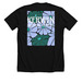 KMC - The Longest Day 2024, a Solid Black Blend Premium Unisex Tee (back-view)