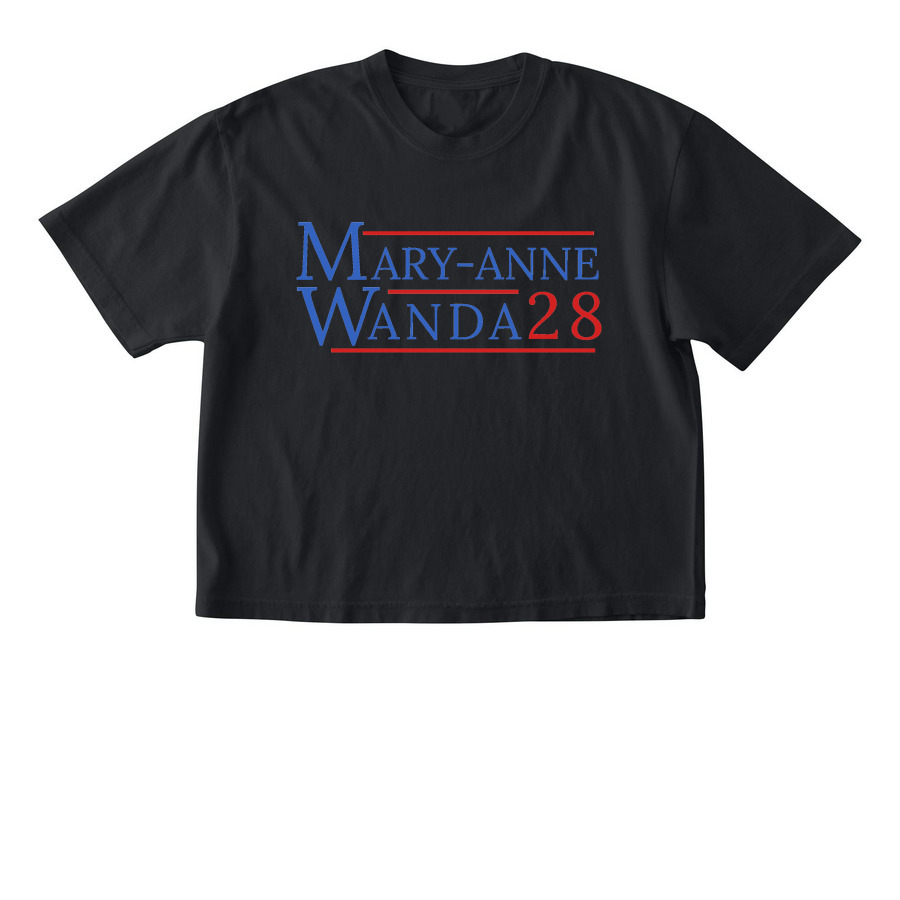 The election we need!, a Black Comfort Colors Boxy Tee