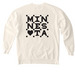 Minnesota Quilt Front & Back Sweatshirt, a Ivory Comfort Colors Crewneck Sweatshirt (back-view)