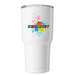 KIDZAFEST, a White Insulated Tumbler