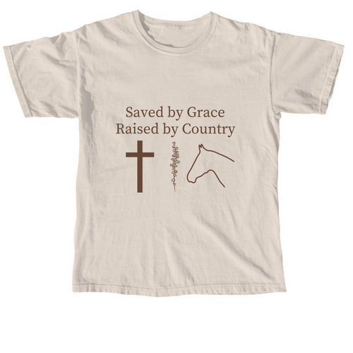 Western Spirit, a Ivory Comfort Colors Unisex Tee
