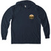 Camino Adventure (left chest)&nbsp;, a Rebel Blue Allmade Eco Triblend Hoodie Tee