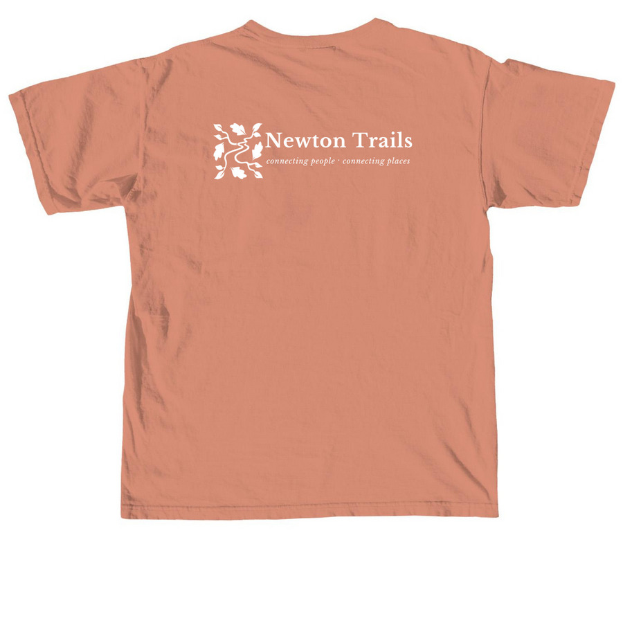 Let's Go For A Run&nbsp;, a Terracotta Comfort Colors Unisex Tee (back-view)