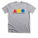 T-Shirt - Lights & Neutrals, a Athletic Heather Premium Unisex Tee