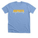 Highlands Scripted, a Heather Carolina Blue Premium Unisex Tee