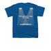 BTG - Shining Since 1942, a Royal Blue Youth Unisex Tee (back-view)