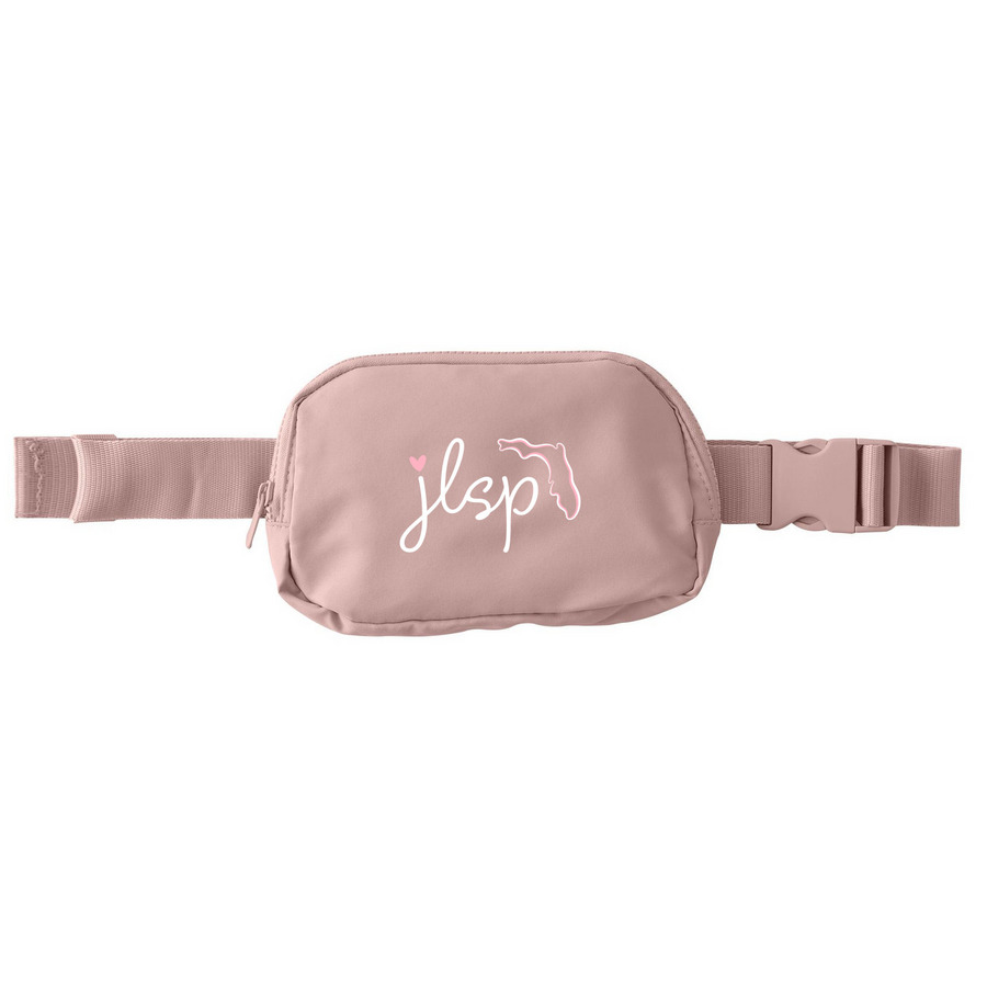 JLSP Florida Love Belt Bag, a Rose Quartz Matte Hip Pack
