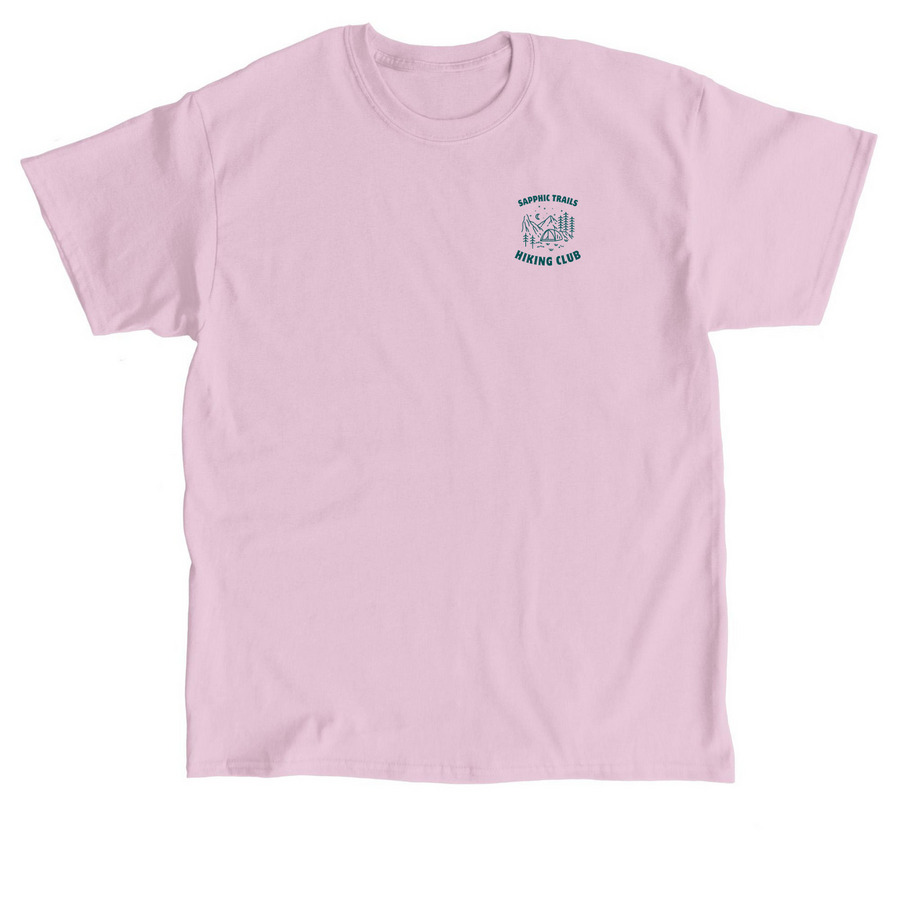 Queerly Lost, a Light Pink Classic Unisex Tee