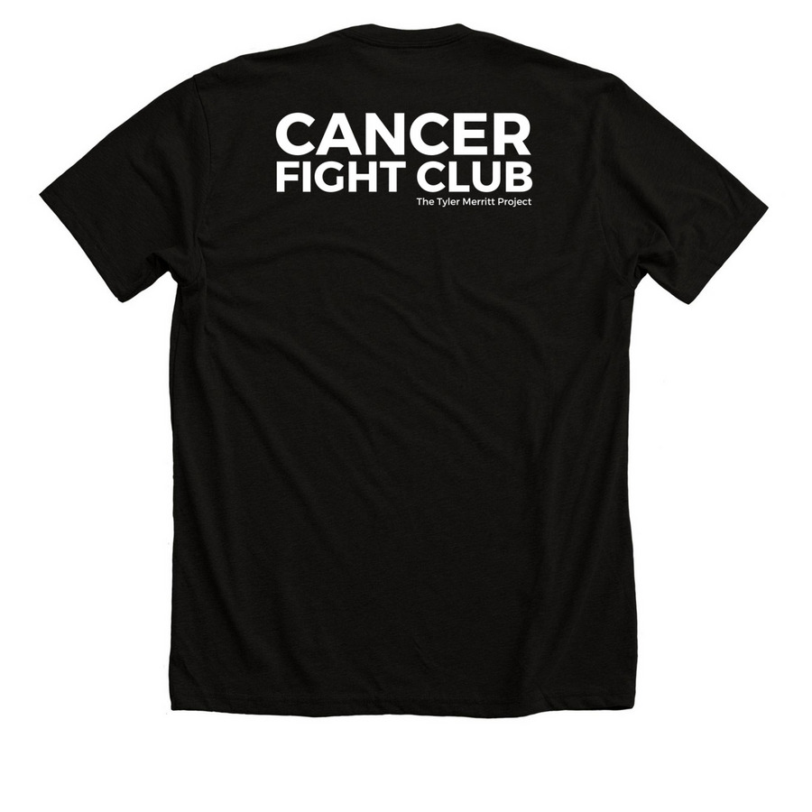 Hug a Nurse, a Solid Black Blend Premium Unisex Tee (back-view)