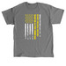 Rally To the Captiol Flag, a Charcoal Classic Unisex Tee