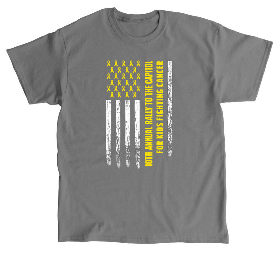 Rally To the Captiol Flag, a Charcoal Classic Unisex Tee