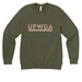 UPWDA Fall Favorites, a Heather Olive Premium Raglan Crewneck Sweatshirt