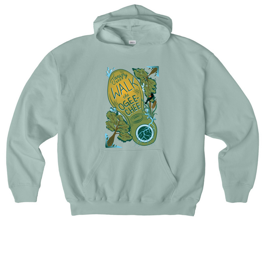 Official 2027 Walk the Ogeechee Shirts, a Aloe Stanley/Stella Cooper Dry Pullover Hoodie