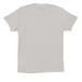 No Red Circle (design on back only), a Solid Athletic Grey Premium Cotton Tee