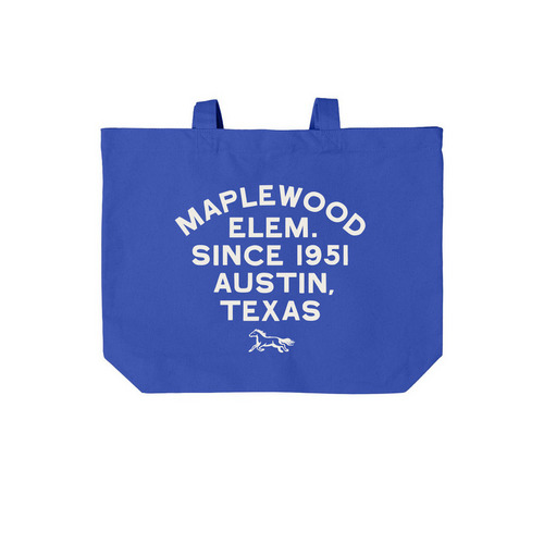 Since 1951 Tote Bag, a True Royal Cotton Canvas Tote Bag