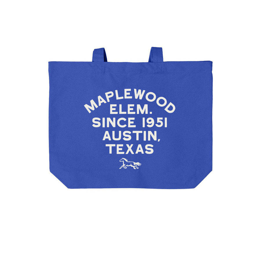 Since 1951 Tote Bag, a True Royal Cotton Canvas Tote Bag