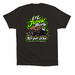 Lil Junk Boys, a Black Premium Cotton Tee (back-view)