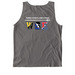 Dual-Sided Design, a Pepper Comfort Colors Tank Top (back-view)