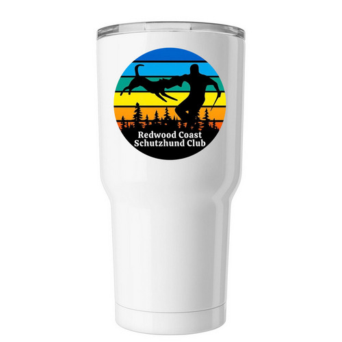 RCSC Tumbler, a White Insulated Tumbler