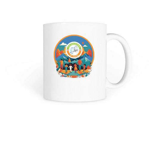 TFCLF Mug, a White Coffee Mug
