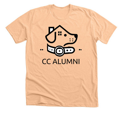 CC Alumni Shirt, a Heather Peach Premium Unisex Tee