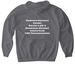 BIRD NATION HOODIE, a Charcoal Gildan Softstyle Pullover Hoodie (back-view)