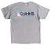 CalHHS Trans Flag, a Sport Grey Classic Unisex Tee (back-view)