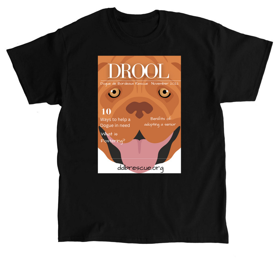 Drool, a Black Classic Unisex Tee