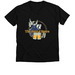 Official Buzz?d Burro Apparel, a Solid Black Blend Premium V-Neck Tee