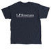 LCHS I Heart Rescues (White Logo), a Navy Classic Unisex Tee