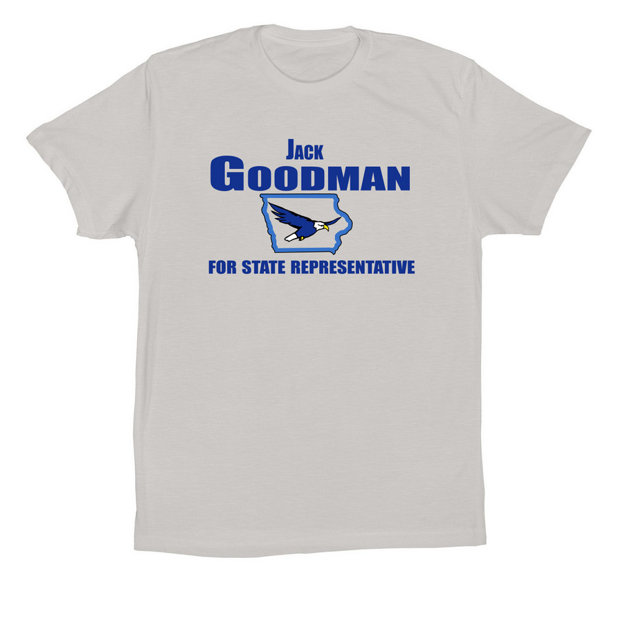 Campaign Shirts, a Solid Athletic Grey Premium Cotton Tee