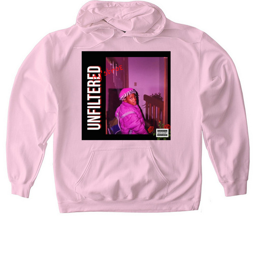 UnFiltered EP, a Light Pink Gildan Softstyle Pullover Hoodie