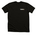 "EBBA" with Logo on Back, a Black Heather Premium Unisex Tee