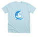 Space Coast Bunnies Logo, a Heather Ice Blue Premium Unisex Tee