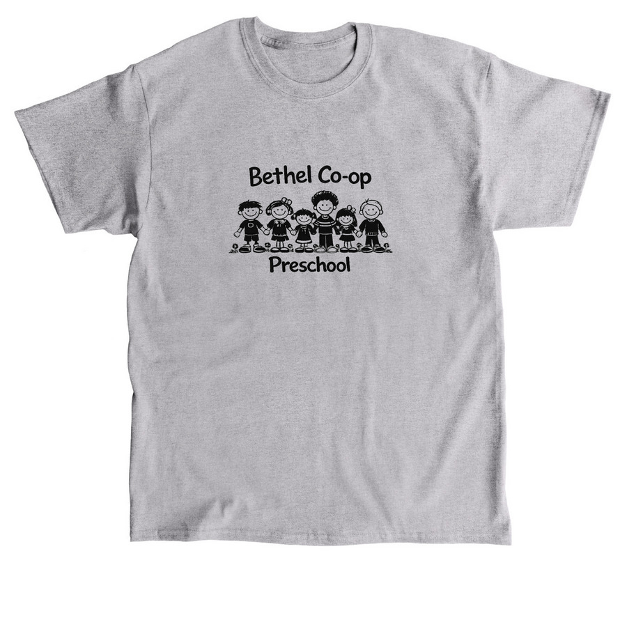Adult (Black Design), a Sport Grey Classic Unisex Tee