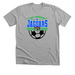 East Soccer&nbsp;, a Athletic Heather Premium Unisex Tee