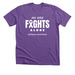 #JACKSTRONG-Walk for Epilepsy, a Heather Team Purple Premium Unisex Tee