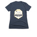 2026 Greyhound Club of America National, a Midnight Navy Women's Slim Fit Tee