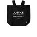The Carrying Clause, a Black Recycled Cotton Tote Bag