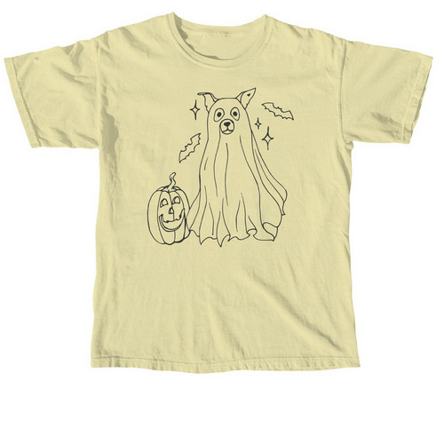 A Eugene Halloween, a Butter Comfort Colors Unisex Tee
