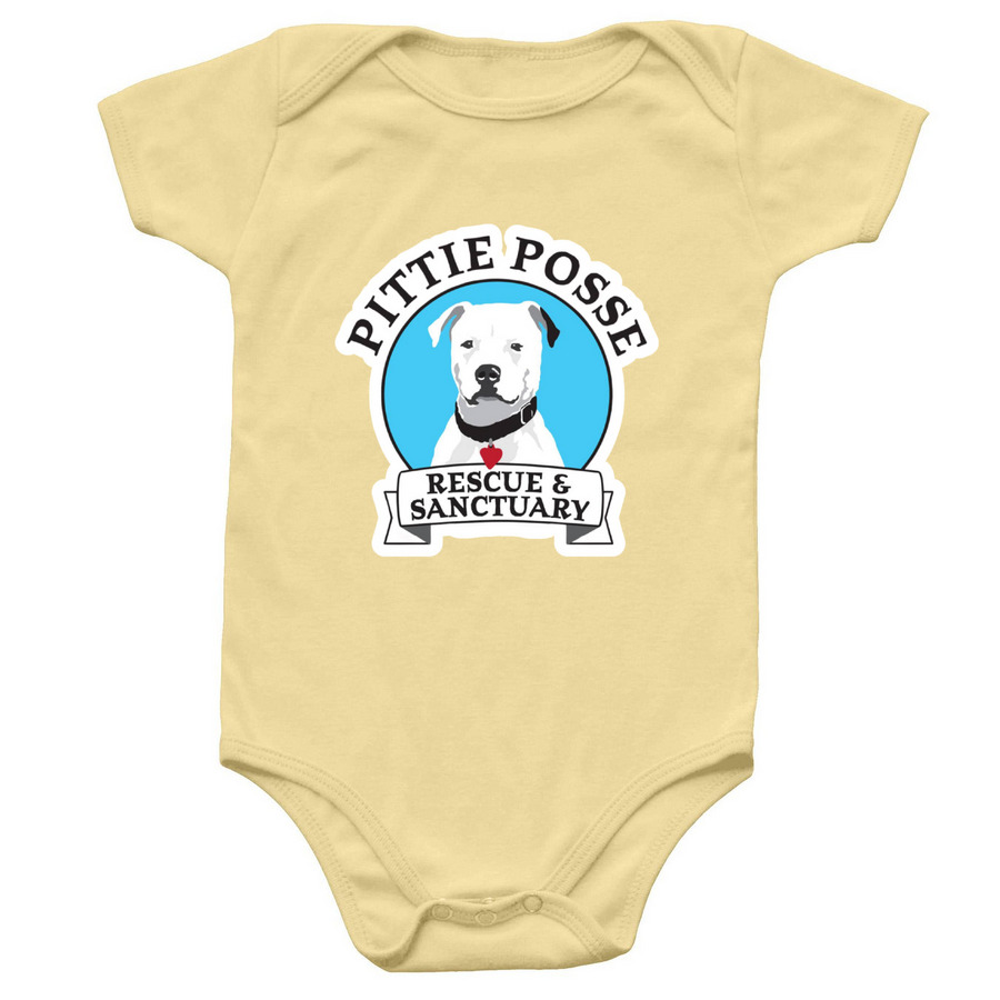 Baby Onesie | Pittie Posse Merch, a Banana Infant Onesie