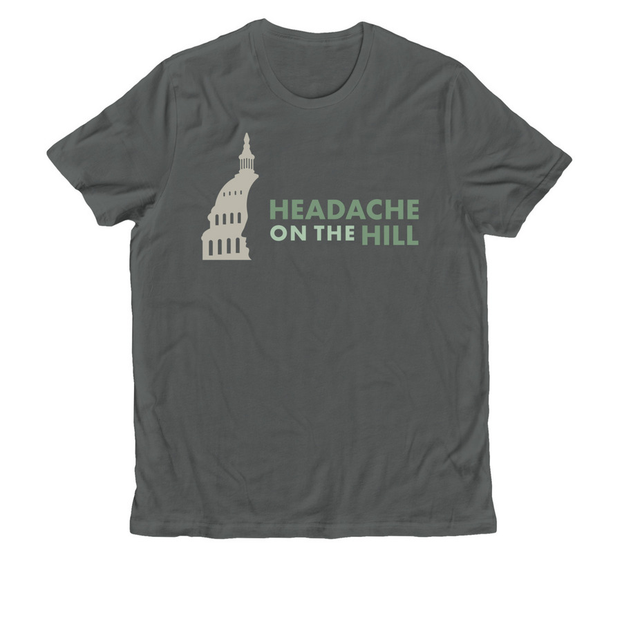 Headache on the Hill, a Terrain Grey Allmade Organic Cotton Unisex Tee