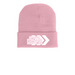 Spring Forward Run Club - BEANIE, a Pink Printed Cuffed Beanie